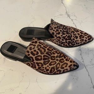 Dolce Vita leopard mules